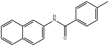 4-METHYL-N-2-NAPHTHALENYL-BENZAMIDE 结构式