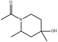 4-Piperidinol, 1-acetyl-2,4-dimethyl- (9CI) 结构式
