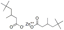zinc 3,5,5-trimethylhexanoate Structure