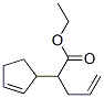 ethyl alpha-allylcyclopent-2-ene-1-acetate 结构式