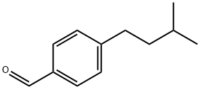 p-(isopentyl)benzaldehyde Structure