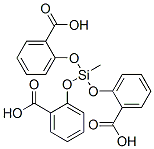 2,2',2''-[(methylsilylidyne)tris(oxy)]trisbenzoic acid Structure