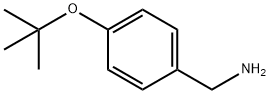 4-(1,1-ジメチルエトキシ)ベンゼンメタンアミン 化学構造式