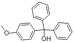 ジフェニル(4-メトキシフェニル)メタノール 化学構造式