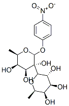 4-nitrophenyl 2-fucopyranosyl-fucopyranoside 结构式