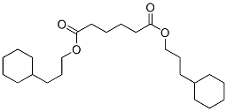 bis(3-cyclohexylpropyl) adipate 结构式