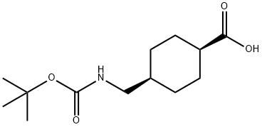 cis-(1,1-DiMethylethoxy)carbonyl TranexaMic Acid Structure