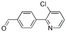 4-(3-Chloropyridin-2-yl)benzaldehyde Struktur