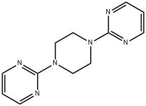 2,2'-(1,4-Piperazinediyl)bis-pyrimidine Structure