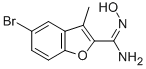 2-Benzofurancarboximidamide, 5-bromo-N-hydroxy-3-methyl-|