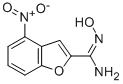 2-Benzofurancarboximidamide, N-hydroxy-4-nitro- Structure