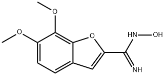 2-Benzofurancarboximidamide, 6,7-dimethoxy-N-hydroxy-|
