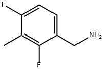2,4-DIFLUORO-3-METHYLBENZYLAMINE Struktur