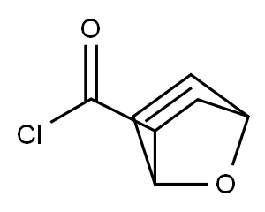 7-Oxabicyclo[2.2.1]hept-5-ene-2-carbonyl chloride (9CI) 结构式