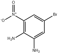 3-硝基-5-溴苯-1,2-二胺,84752-20-5,结构式