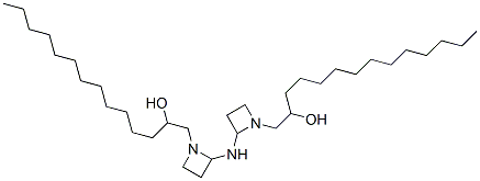 1,1'-[iminobis(propane-3,1-diylimino)]ditetradecan-2-ol 结构式