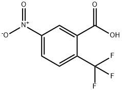 5-硝基-2-三氟甲基苯甲酸, 847547-06-2, 结构式
