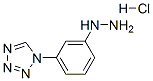 1-(3-hydrazinylphenyl)-1H-tetrazole hydrochloride Structure