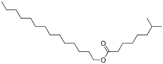 tetradecyl isononanoate Struktur