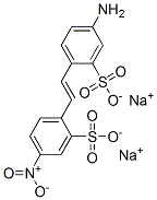 5-amino-2-[2-(4-nitro-2-sulphophenyl)vinyl]benzenesulphonic acid, sodium salt 结构式