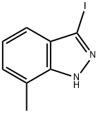 3-IODO-7-METHYL (1H)INDAZOLE Structure