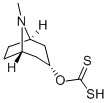 O-乙基二硫代碳酸 S-(8-甲基-8-氮杂双环[3.2.1]辛-3-基)酯, 847976-84-5, 结构式