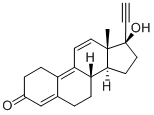 17-Hydroxy-19-nor-17alpha-pregna-4,9,11-trien-20-yn-3-one|三烯炔诺酮