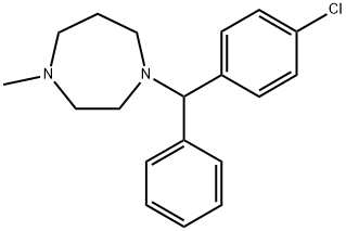 ホモクロルシクリジン 化学構造式