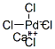 calcium tetrachloropalladate(2-) Struktur
