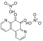4,7-phenanthroline-5,6-dione dinitrate Struktur