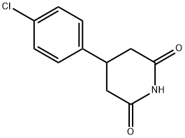 3-(4-CHLOROPHENYL) GLUTARIMIDE Structure