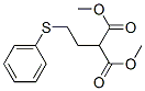 dimethyl [2-(phenylthio)ethyl]malonate Struktur