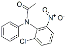 N-(2-chloro-6-nitrophenyl)-N-phenylacetamide Struktur