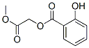 2-methoxy-2-oxoethyl salicylate Struktur