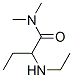 2-(エチルアミノ)-N,N-ジメチルブタンアミド 化学構造式