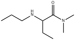 N,N-dimethyl-2-(propylamino)butyramide Struktur