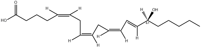 15(S)-HETE-D8 Structure