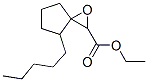 ethyl 4-pentyl-1-oxaspiro[2.4]heptane-2-carboxylate Struktur