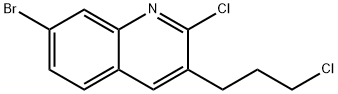 2-Chloro-3-(3-chloropropyl)-7-bromoquinoline Structure