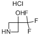 3-(trifluoromethyl)azetidin-3-ol hydrochloride 化学構造式