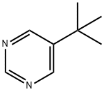Pyrimidine, 5-(1,1-dimethylethyl)- (9CI) Struktur