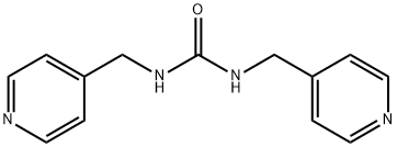 1,3-bis(4-pyridylmethyl)urea Struktur