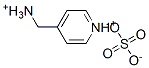 4-(ammoniomethyl)pyridinium sulphate Struktur