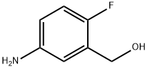 5-アミノ-2-フルオロベンジルアルコール 化学構造式