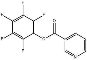 ニコチン酸ペンタフルオロフェニル 化学構造式