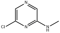 6-クロロ-N-メチル-2-ピラジンアミン 化学構造式