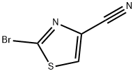 2-溴-4-氰基噻唑,848501-90-6,结构式