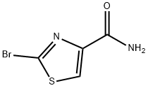 2-BROMO-THIAZOLE-4-CARBOXAMIDE 化学構造式