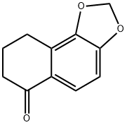 5,6-(METHYLENEDIOXY)-1-TETRALONE 结构式