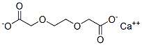 calcium 2,2'-[ethylenebis(oxy)]bisacetate Struktur
